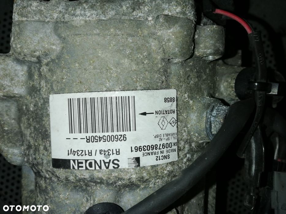 Sprężarka kompresor klimatyzacji Renault captur Clio V 1.0 tce - 7