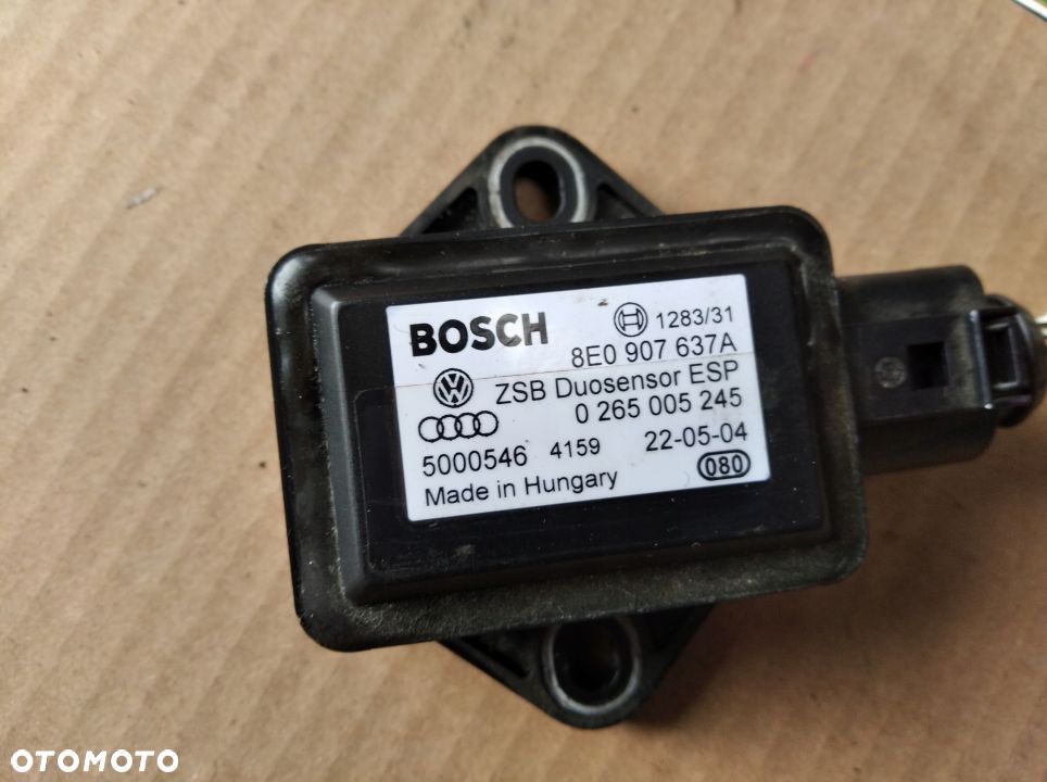 Audi A4 B6 B7  czujnik sensor ESP 8E0907637A  8E0907637B