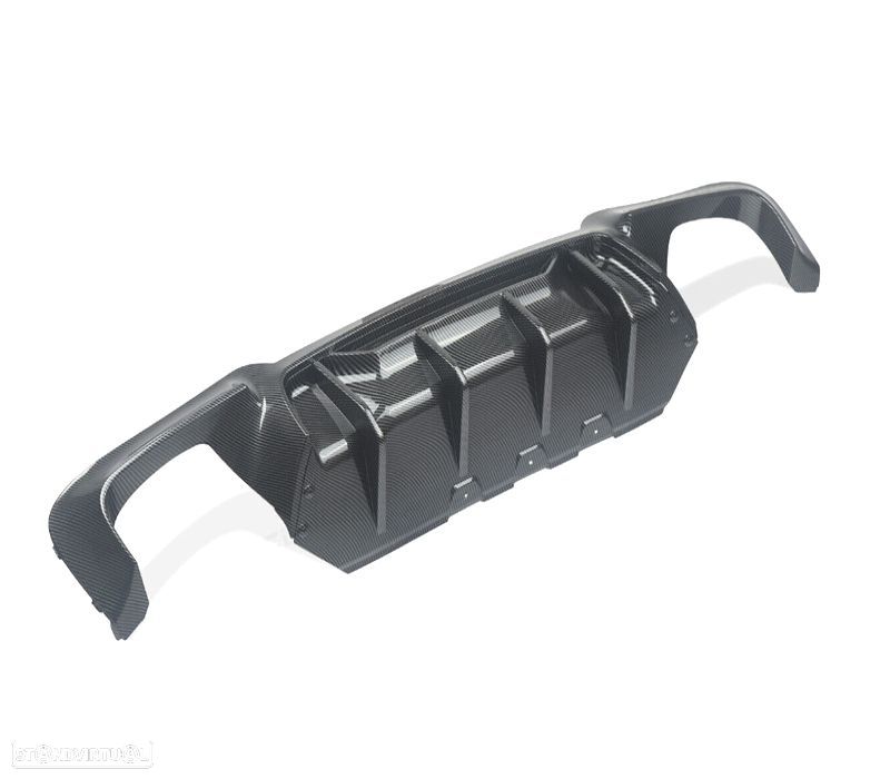 DIFUSOR BMW F10 10-17 LOOK COMPETITION CARBONO - 4