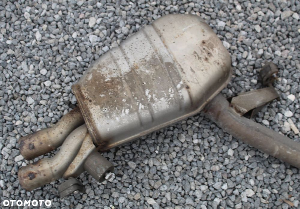 TŁUMIK WYDECH KOMPLETNY BMW F10 F11 N47 8515027 8510381 - 2