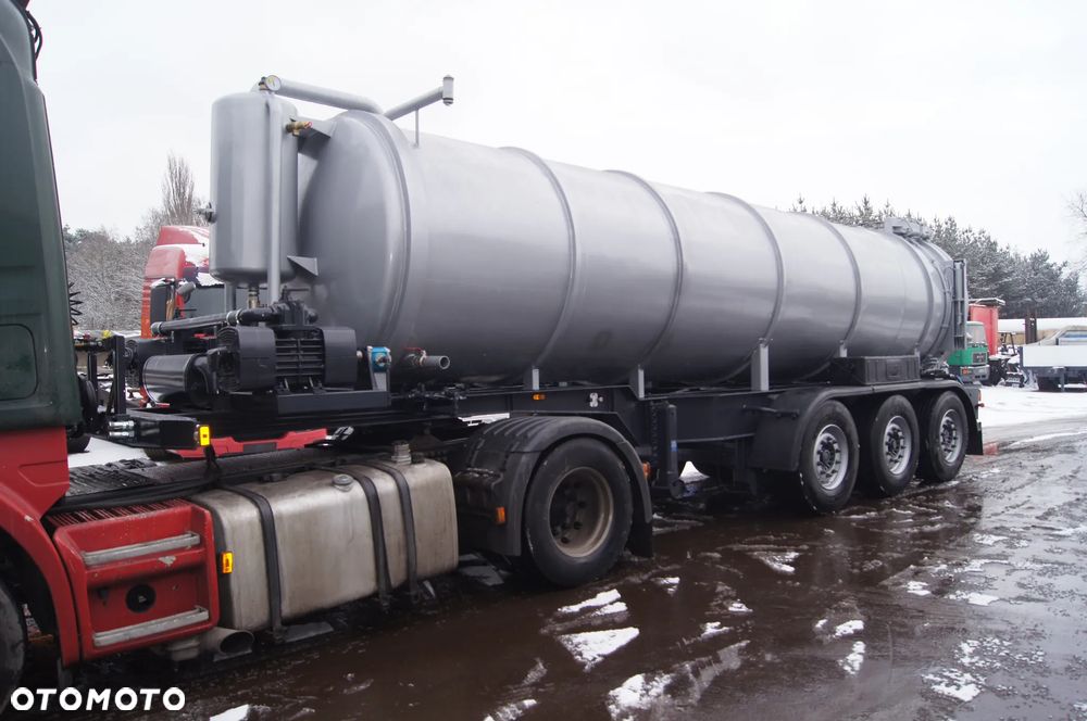 naczepa asenizacyjna ze zbiornikiem cysterna beczka zabudowa asenizacyjna - 8