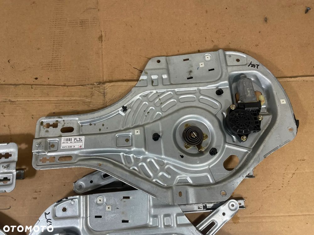 HYUNDAI TUCSON I KIA SPORTAGE CARENS PODNOŚNIK SZYBY LEWY PRAWY PRZÓD PRZEDNI TYŁ TYLNY 82480-2E050 83480-2E020 83470-2E020 82470-2E080 - 6