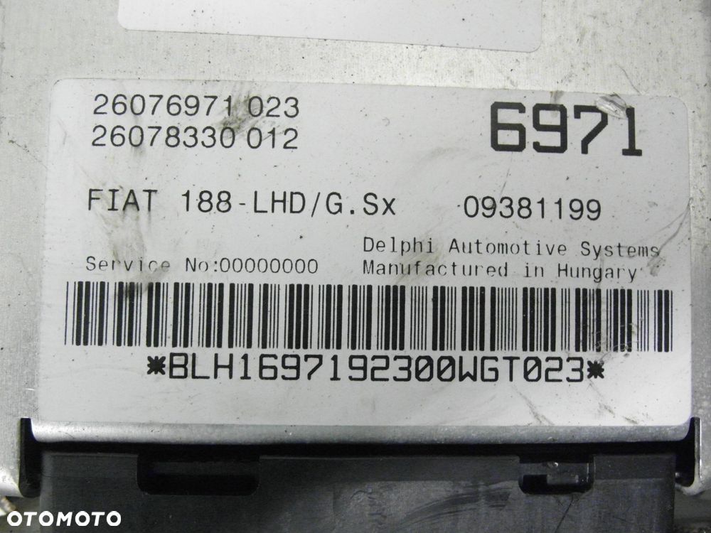 WSPOMAGANIE ELEKTRYCZNE FIAT PUNTO II 26076971023 26078330012 26082642 - 15