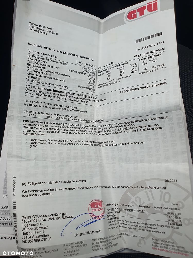 Opel Zafira 1.6 Edition - 21