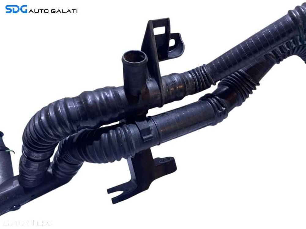 Conducta Tubulatura Apa Lichid Racire Motor Antigel Ford Focus 2 1.6 TDCI 2004 - 2008 Cod 9647768980 [D0329] - 2
