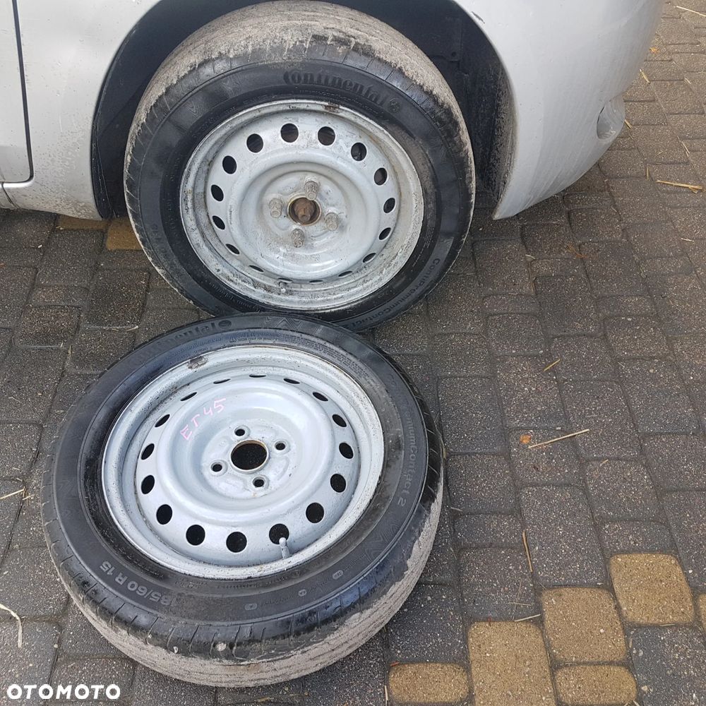 koła felgi felga opona 4 szt toyota yaris I II renault clio modus kangoo 206 partner berlingo combo corsa c meriva 4x100 15 et 45 - 8