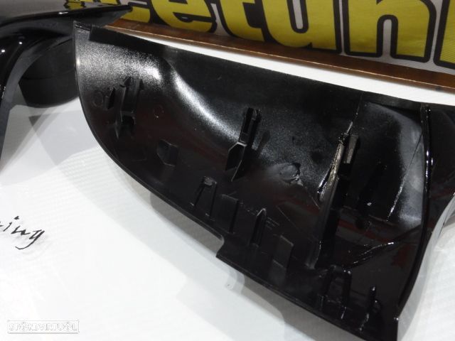 Capas, carcaça de espelhos M3 look em preto brilhante BMW F22, F23, F30, F20/F21 12-14, F30, F31, F32, F33, F34, F36, X1 E84. E87, i3 - 9