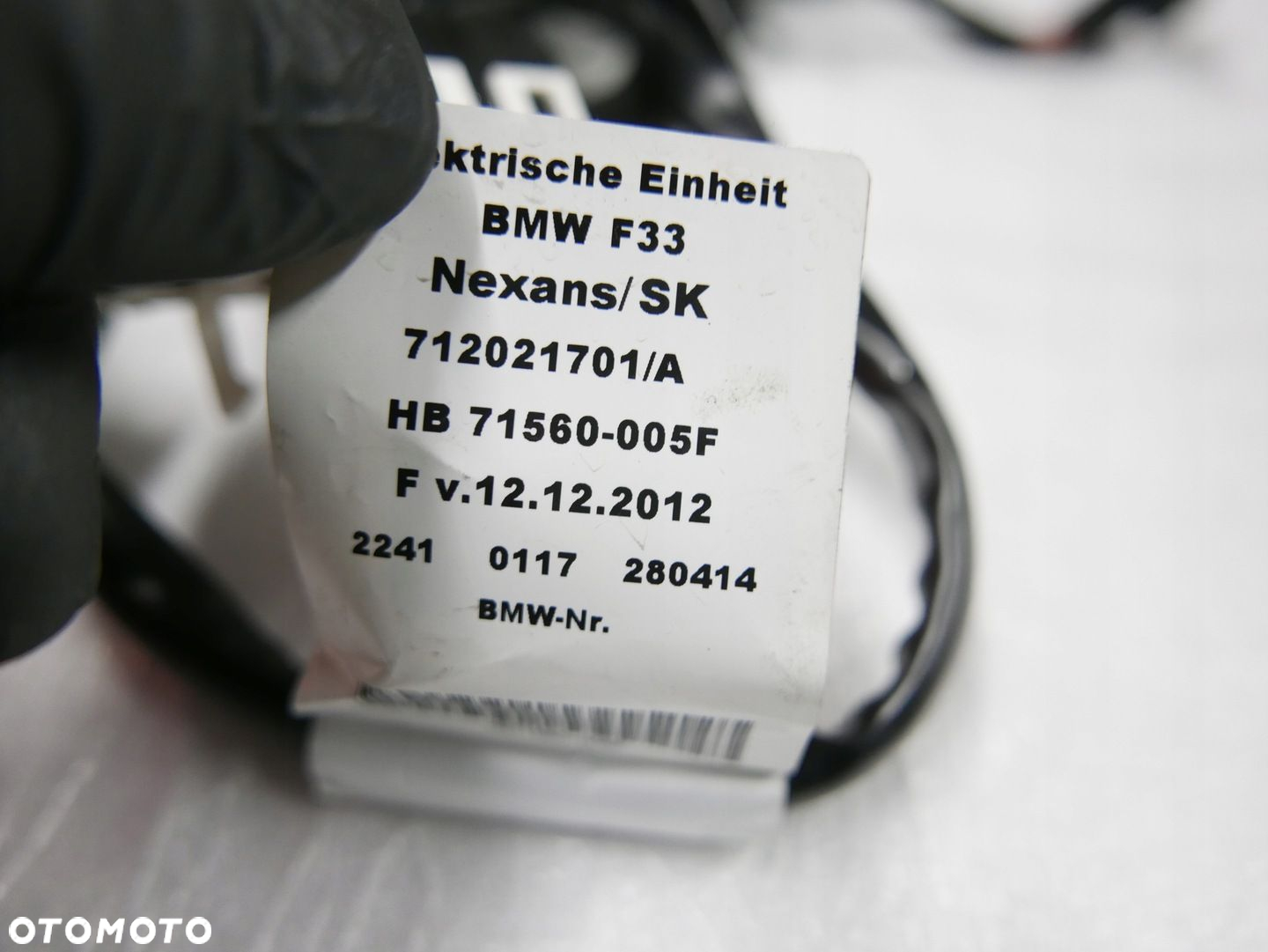 BMW F33 F83 POMPA DACHU DACH ROOF POMP 7344440 WIĄZKA - 8