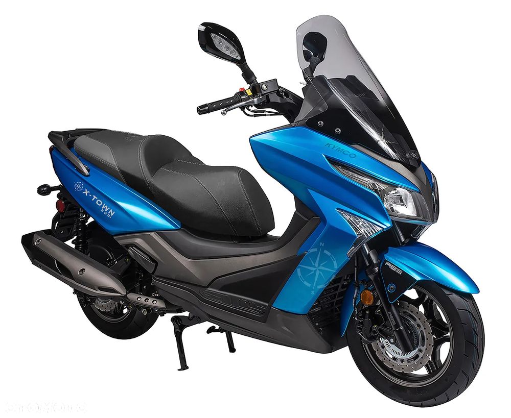 KYMCO X-TOWN 300 reflektor lampa czasza owiewka wypełnienie licznik błotnik kierownica lusterko manetka felga tarcza zacisk pompa zawieszenie silnik moduł regulator zbiornik siedzenie set podnóżek stelaż stopka chłodnica tłumik - 1