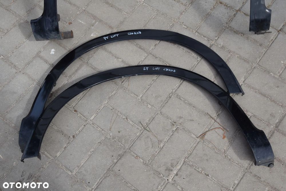 Honda Civic VIII UFO 06-11 LIFT Listwa nakładka błotnika CZARNA LAKIEROWANA prawa lewa - 3