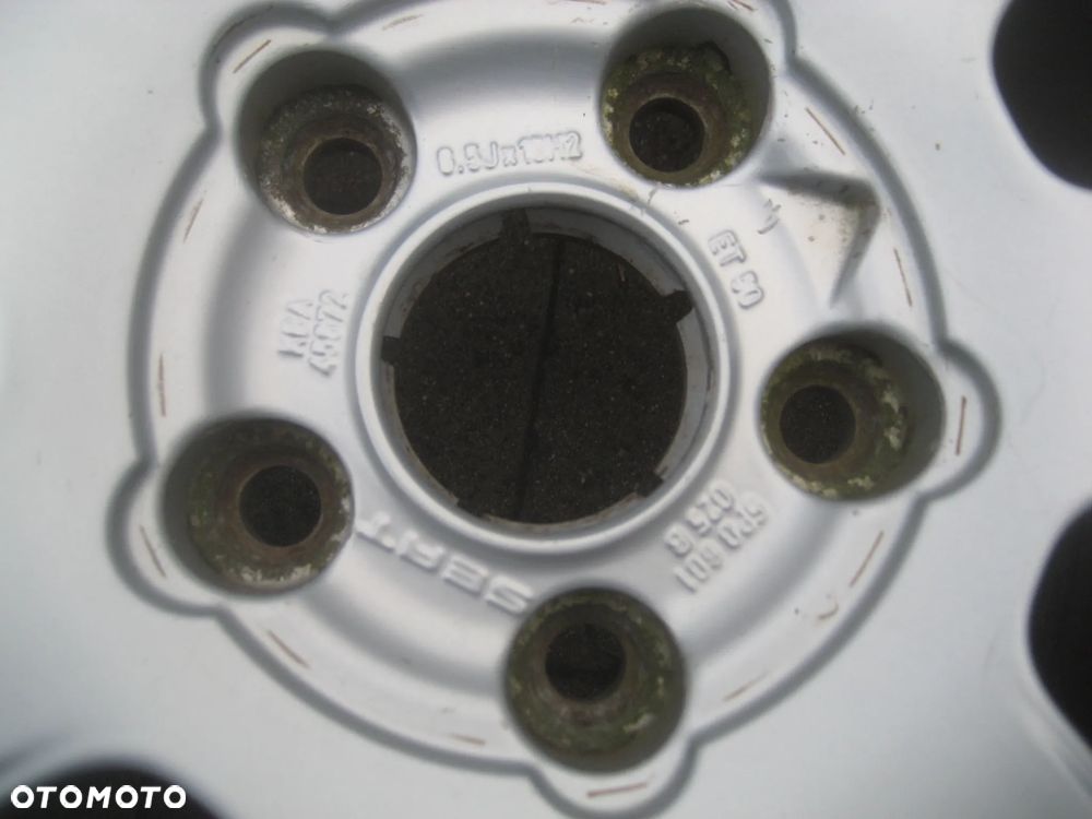 seat altea toledo iii leon felga aluminiowa 1szt.16x6,5 et50 5x112 5p0601025b - 6