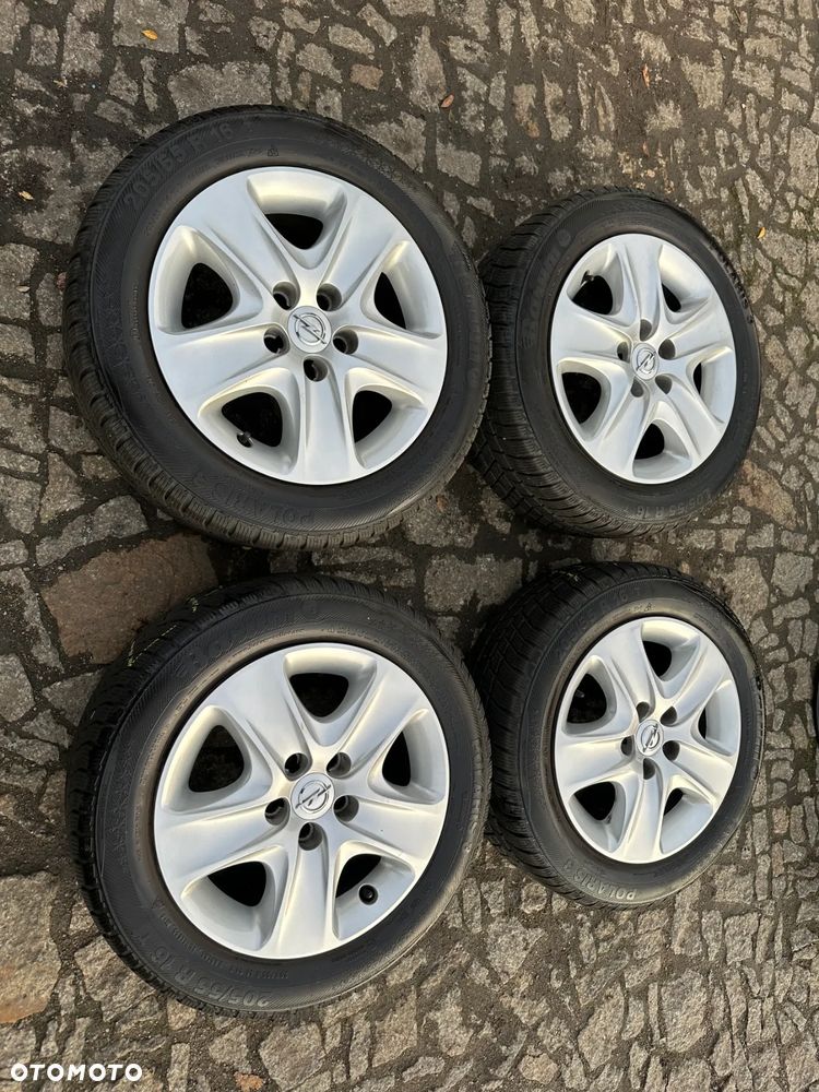 Koła zimowe Opel Astra H Vectra C Meriva B 5x110 205 55 16 - 2