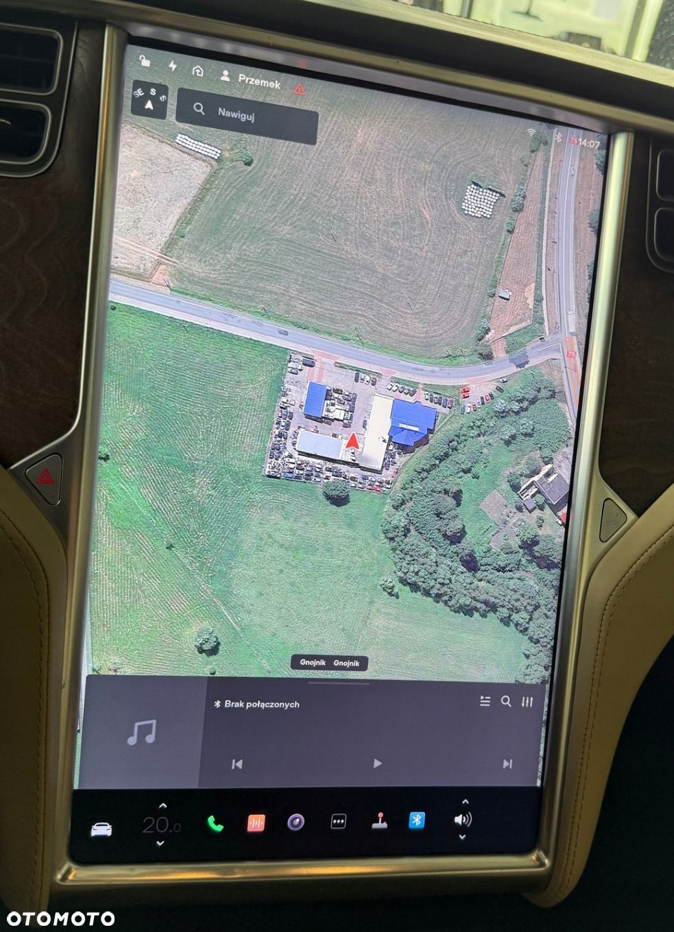 TESLA S LIFT EKRAN WYŚWIETLACZ PANEL ŚRODKOWY - 9