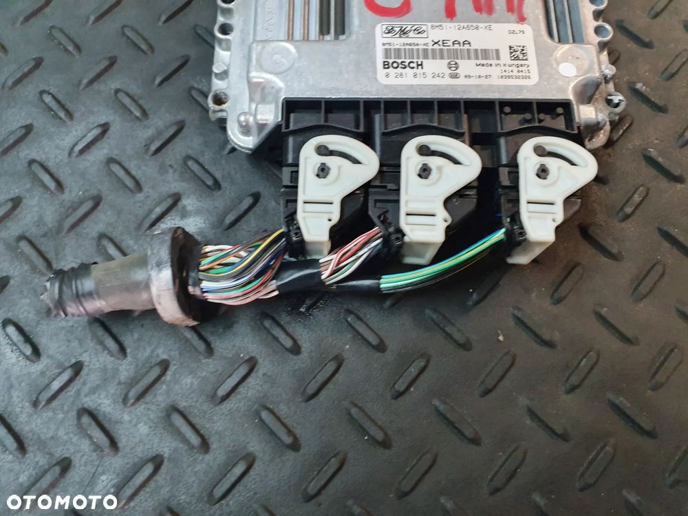 KOMPUTER SILNIKA FORD S-MAX 1.6 TDCI 8M51-12A650-XE 0281015242 C -MAX + WTYCZKI INSTALACJA - 3