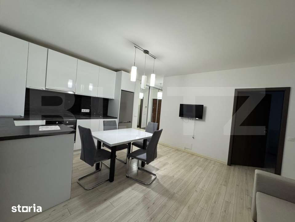 Apartament 3 camere, 59.50 mp, intermediar, debara, parcare, zona VIVO — fotografia 3