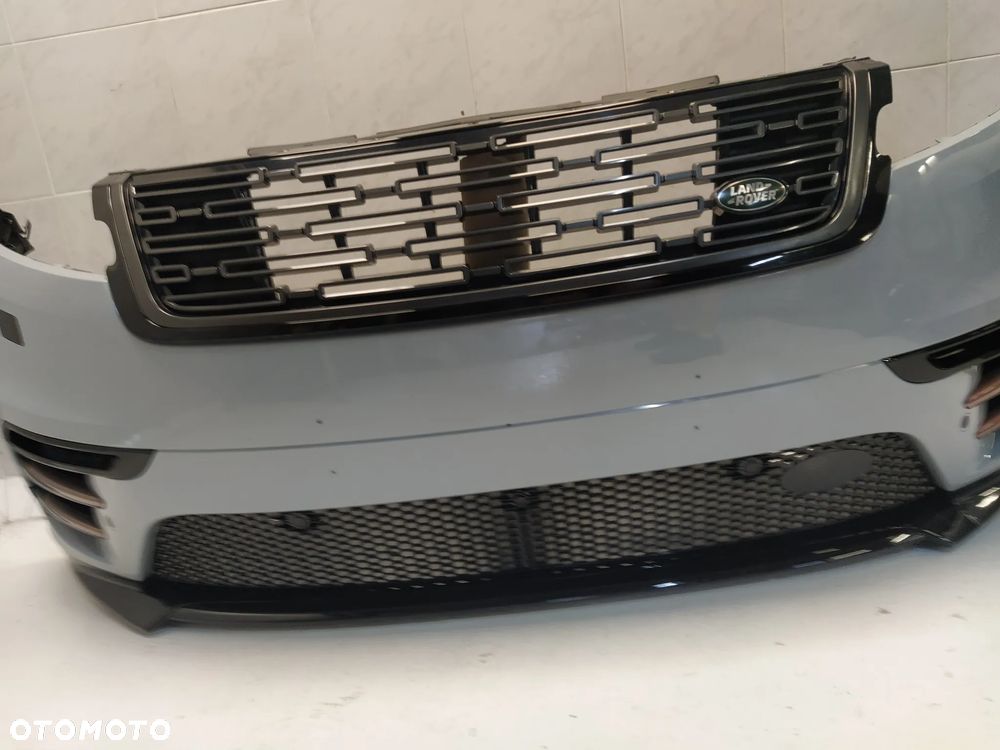 RANGE ROVER VELAR L560 R-DYNAMIC ZDERZAK PRZÓD PRZEDNI 4XPDC SPRYSKIWACZE PŁYTA GRILL KAMERA HALOGENY KOMPLETNY ORYGINAŁ - 10