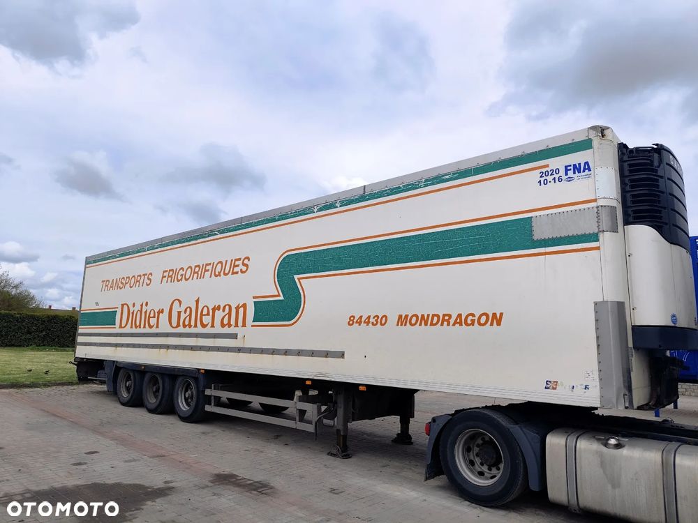 Zabudowa chłodnicza 13,6 m / izoterma Lanberet | 2004 | szczelna | magazyn / kontener - 2