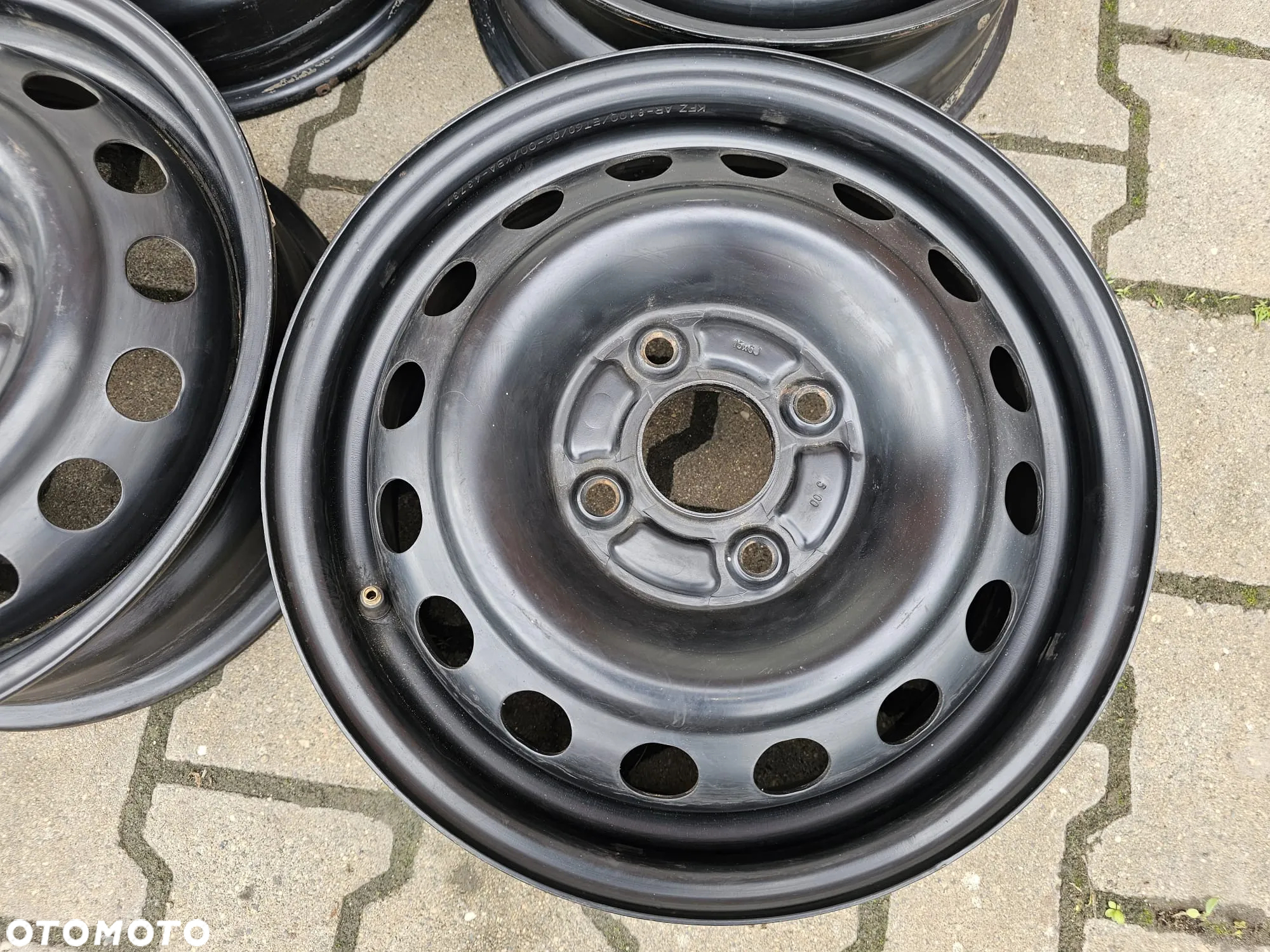 (S19) Felgi stalowe 15'' Honda OE Civic Accord 4 5 6 Prelude / 6Jx15 ET60 4x114.3 - 3