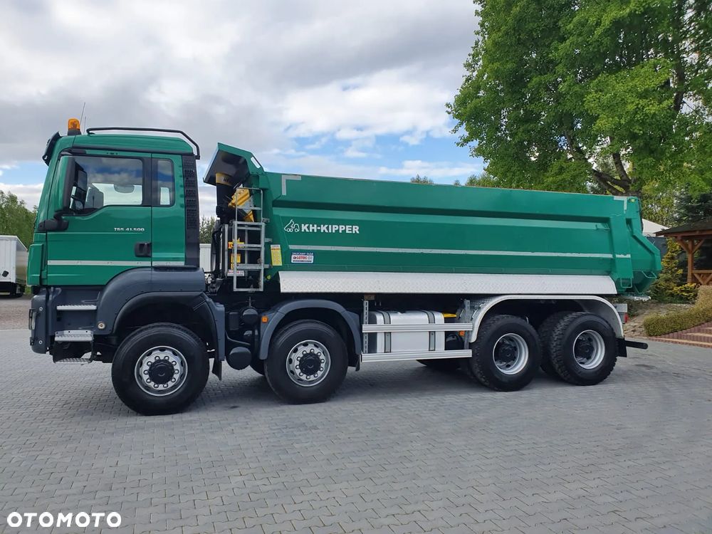 MAN TGS 41.500 8x8 KH KIPPER Manual Salon Polska Idealny - 5