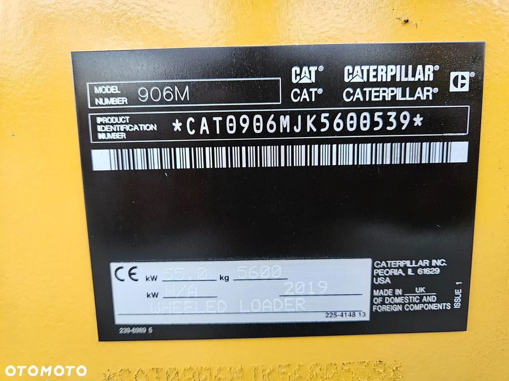 Caterpillar ŁADOWARKA KOŁOWA CAT CATERPILLAR 906 906M 907 908 2019R - 14