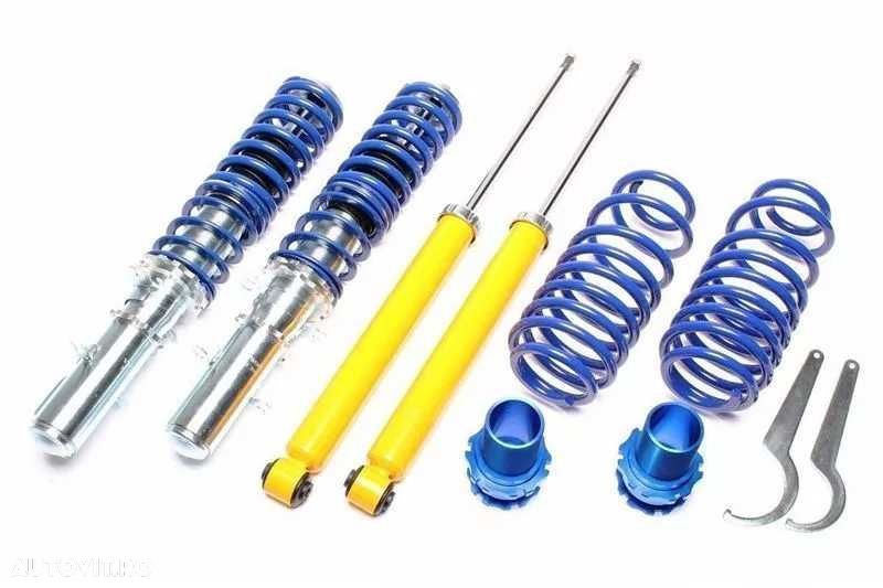 Kit suspensie sport reglabila A3, Leon, Octavia, Bora, Golf IV Ta-Tech - 1