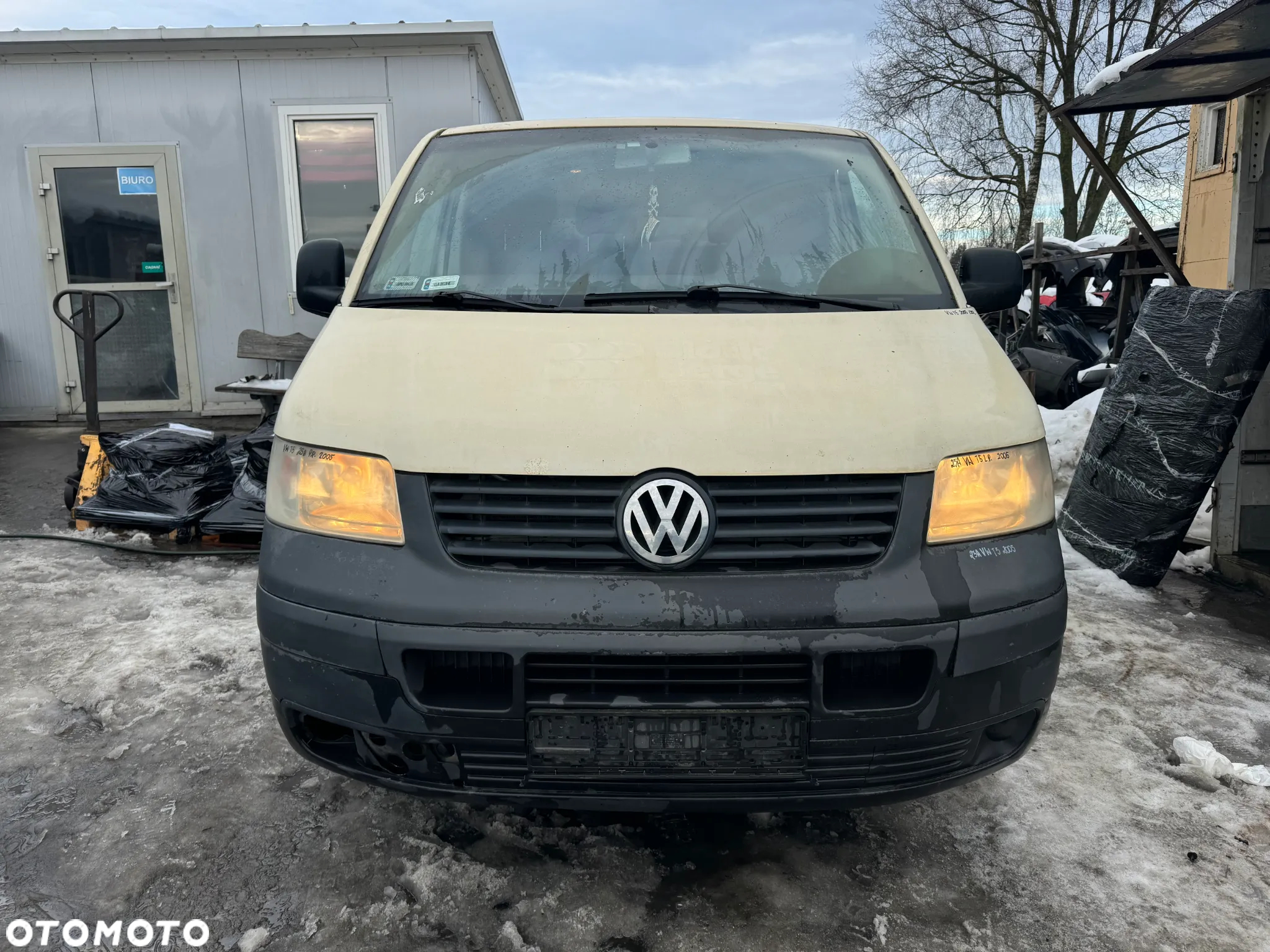VW T5 ZDERZAK PRZÓD PRZEDNI - 14