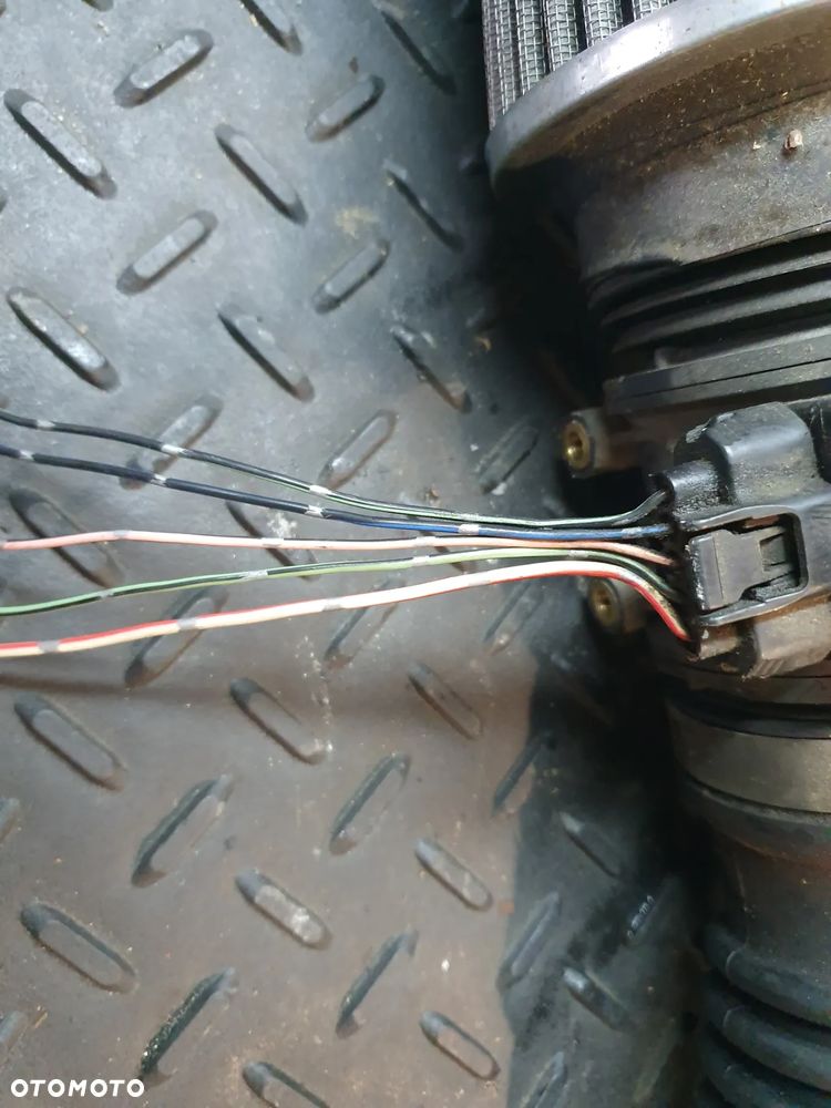 PRZEPŁYWOMIERZ MAZDA MX3 1974000031 BOSCH + FILTR PRZEWÓD RURA WĄŻ + WTYCZKA INSTALACJA - 3