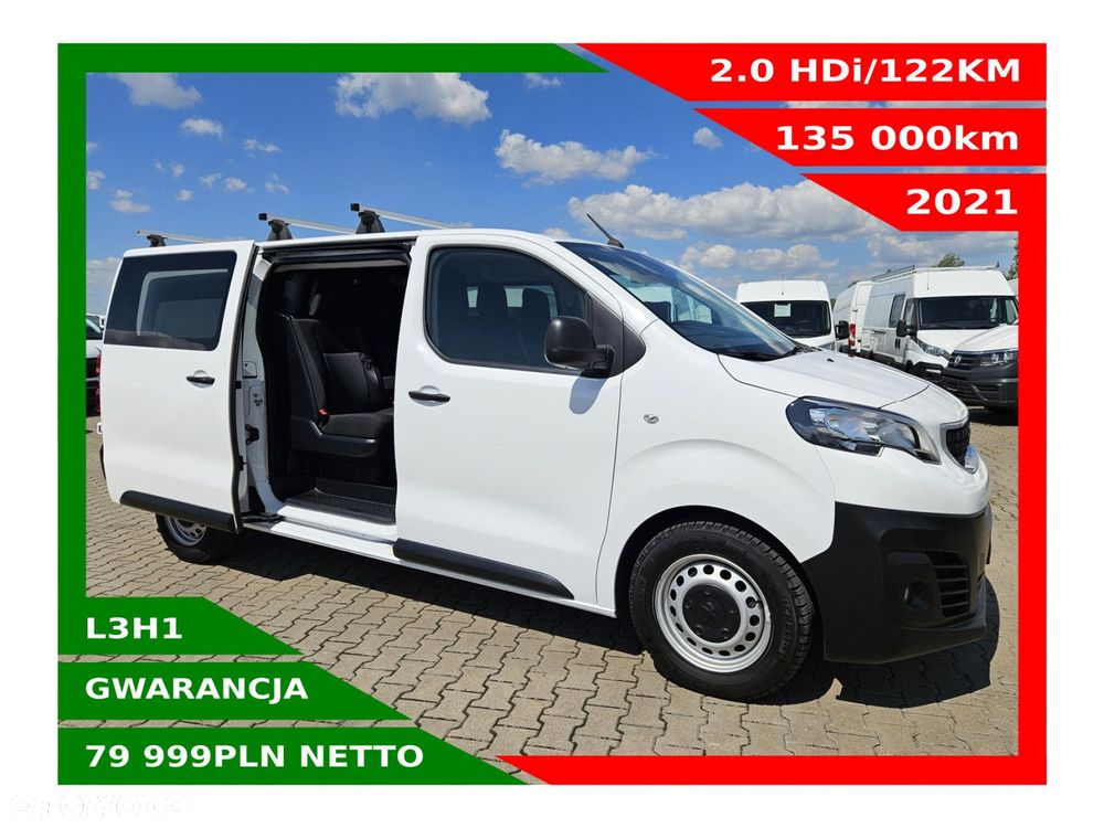 Peugeot expert L3H1 *79999zł NETTO* 6osobowy 2,0HDi/122KM - 1