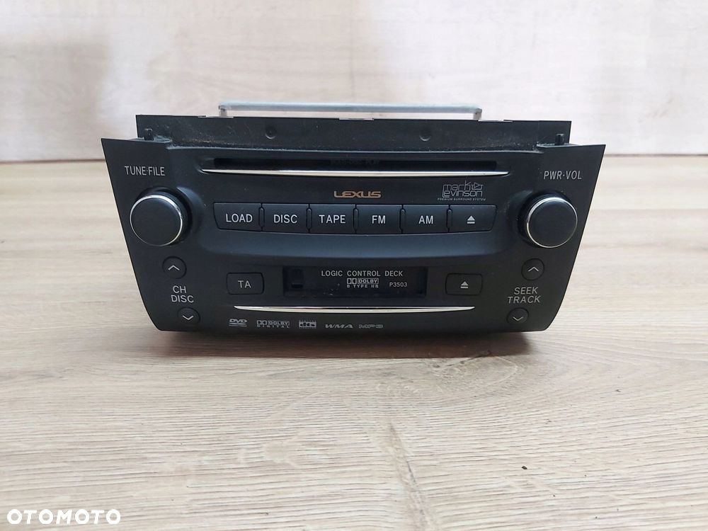 LEXUS GS III radio odtwarzacz CD kaseta 86120-30B10 - 1