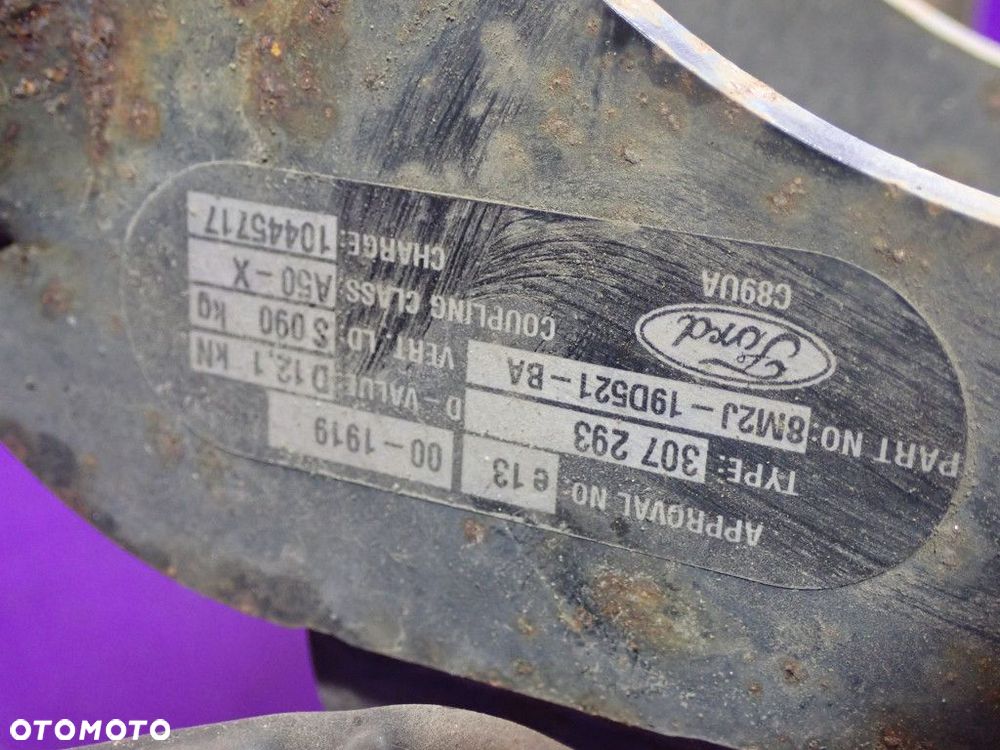 FORD S-MAX I MK1 HAK DO PRZYCZEP 8M2J19D521BA WIĄZKA WYPINANY BRAK KULI - 13