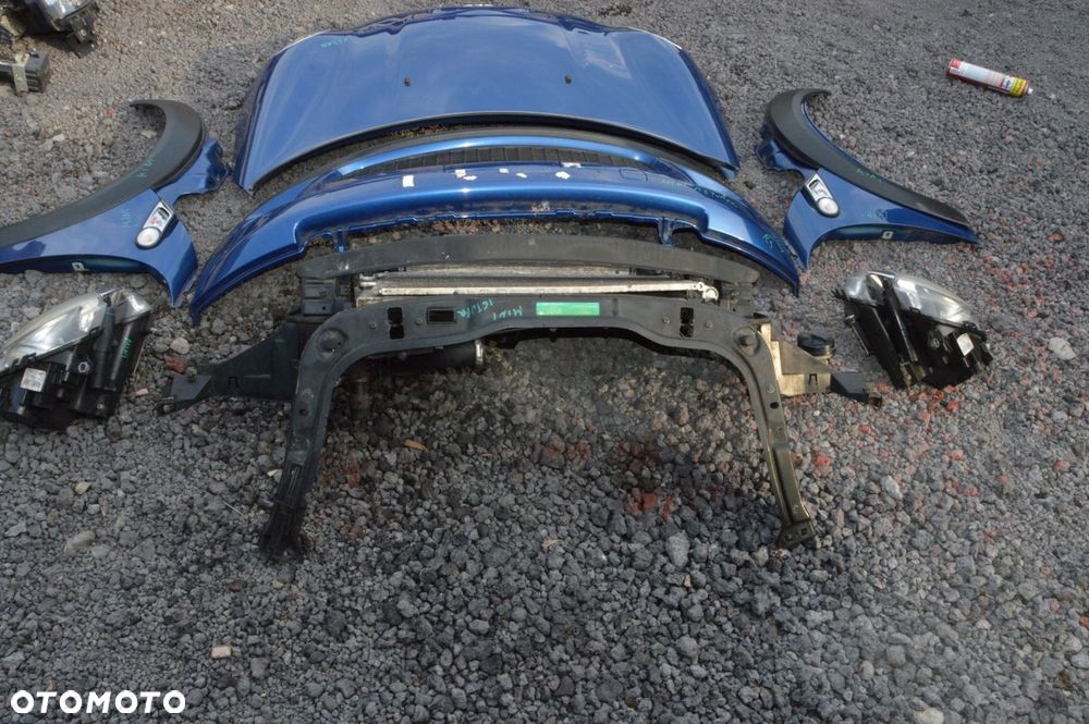 Zderzak maska błotnik lampa przód mini cooper clubman lightning blue metall - 7