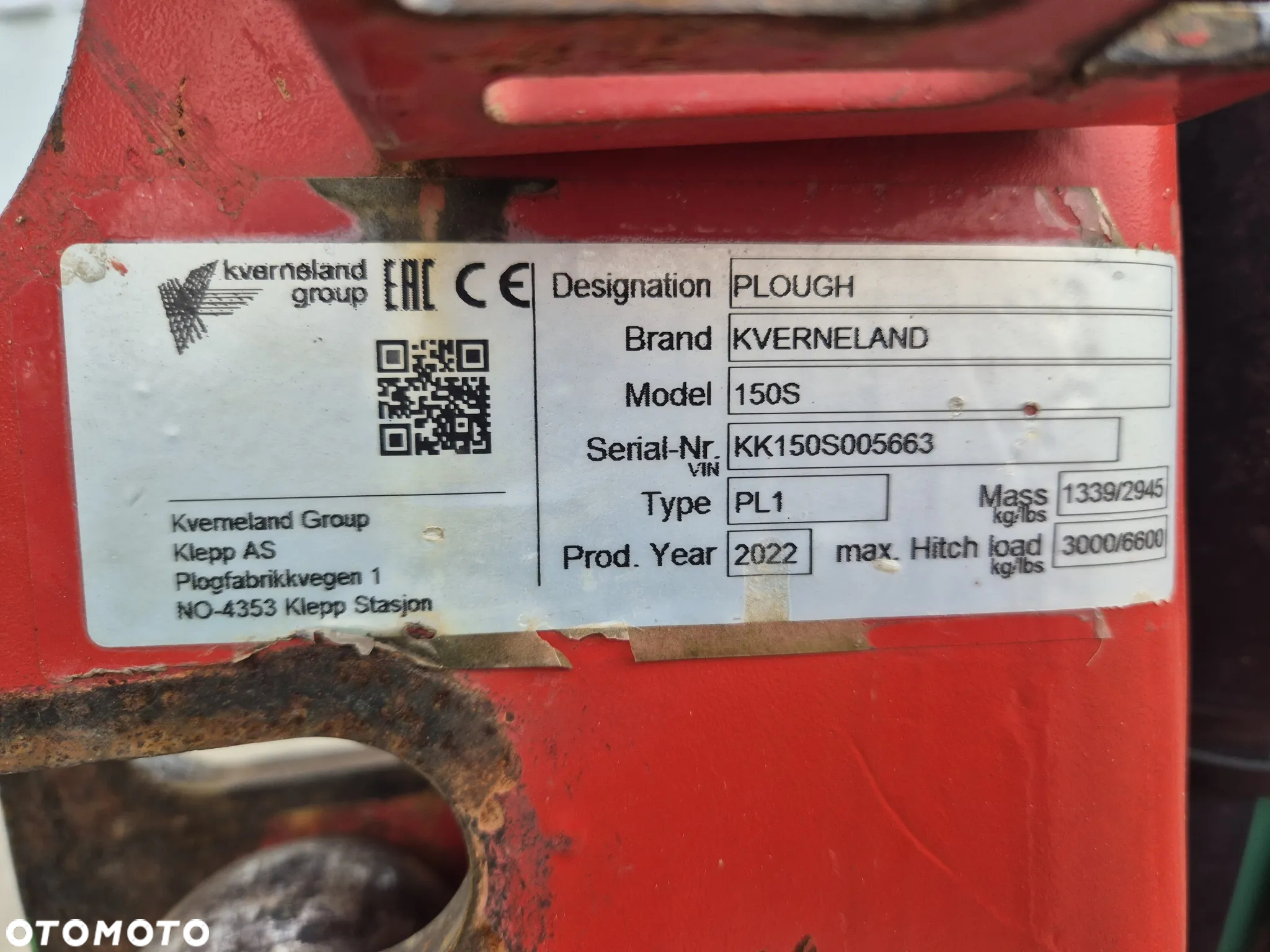 Kverneland 150S - 10