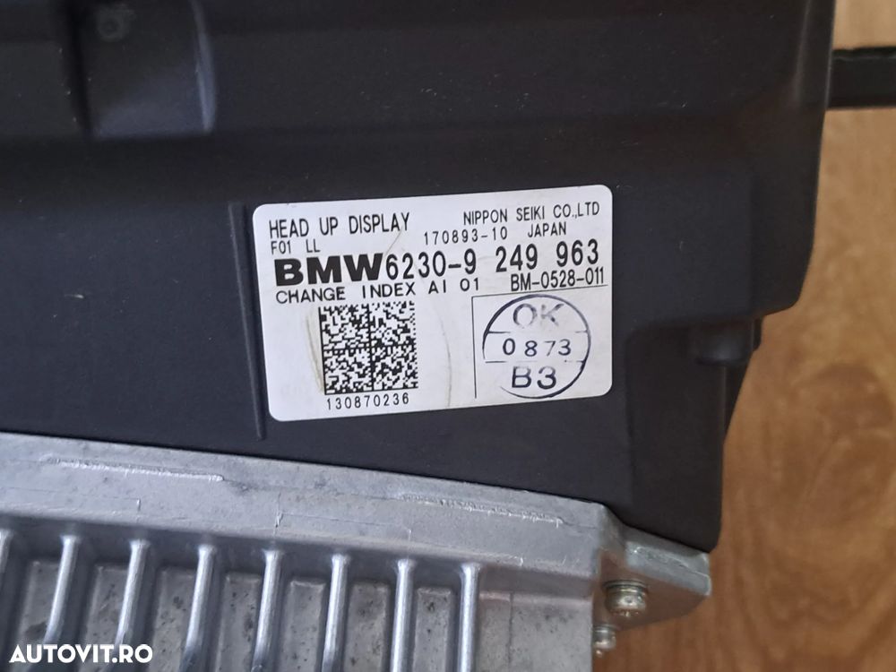 Display ecran afisaj Head Up Display original BMW F01+LCI F02+LCI F03 F04 - 3