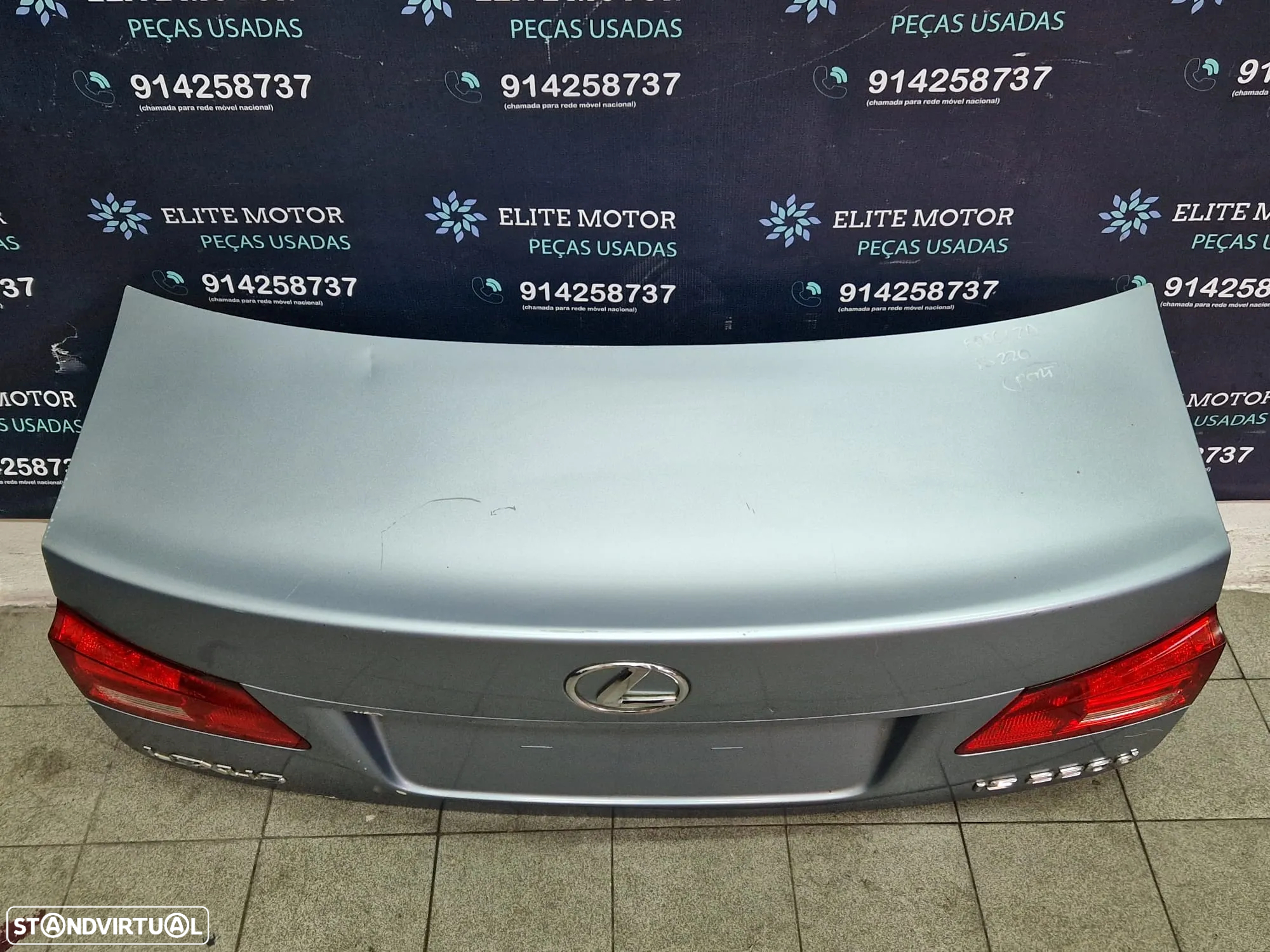 Tampa da mala usada LEXUS IS220D farolins ENVIO GRÁTIS - 4