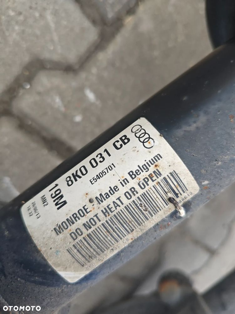AUDI A4 A5 B8 2008-16 ROK 8K0031CB AMORTYZATOR PRAWY LEWY ORYGINAŁ - 2