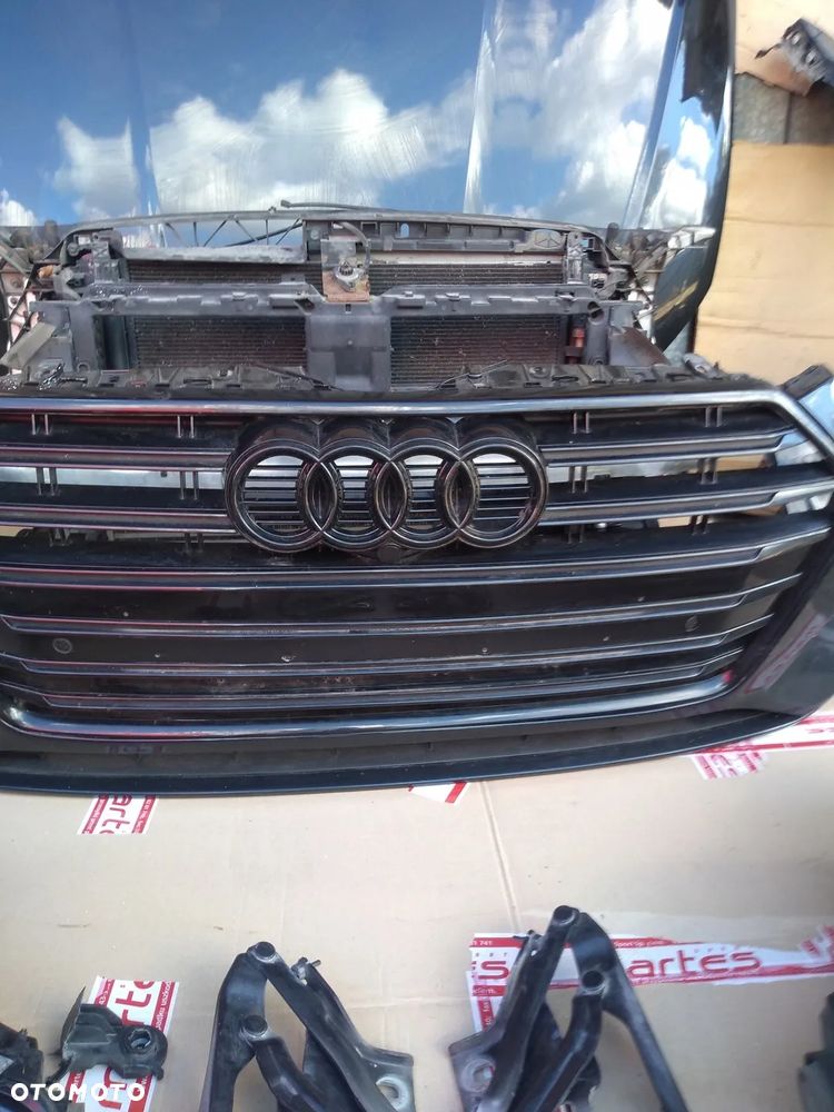 KOMPLETNY PRZÓD MASKA ZDERZAK LAMPY PAS PRZEDNI AUDI A5 SPORTBACK 8W LY9T - 4