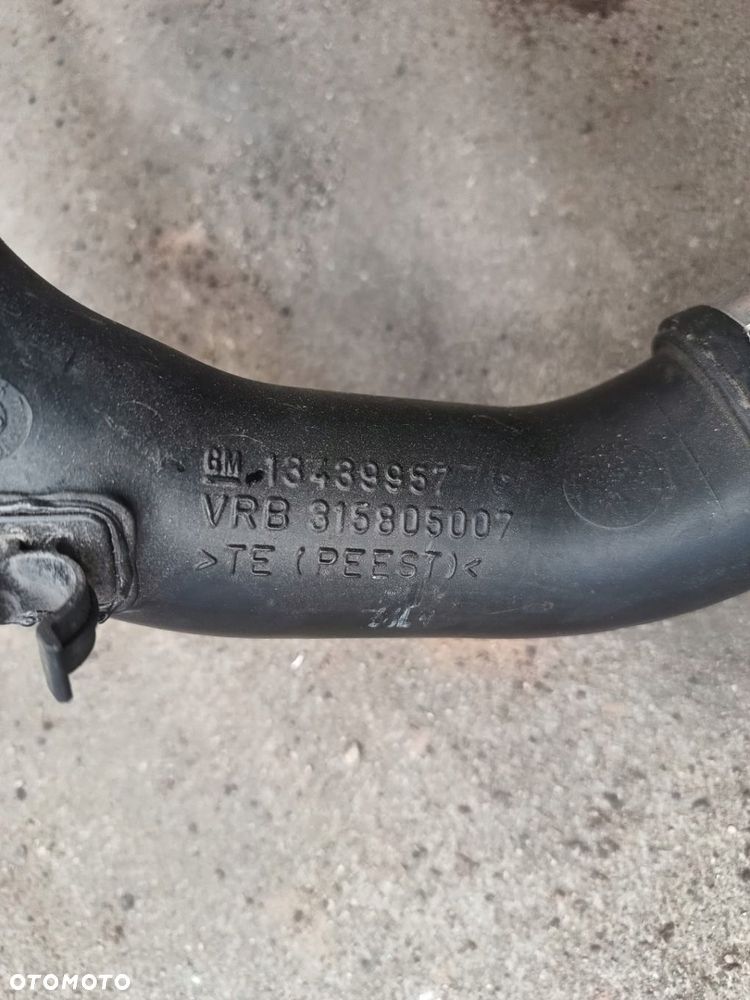 OPEL CORSA E 1.0 TURBO PRZEWÓD INTERCOOLERA POWIETRZA 13439957 - 2