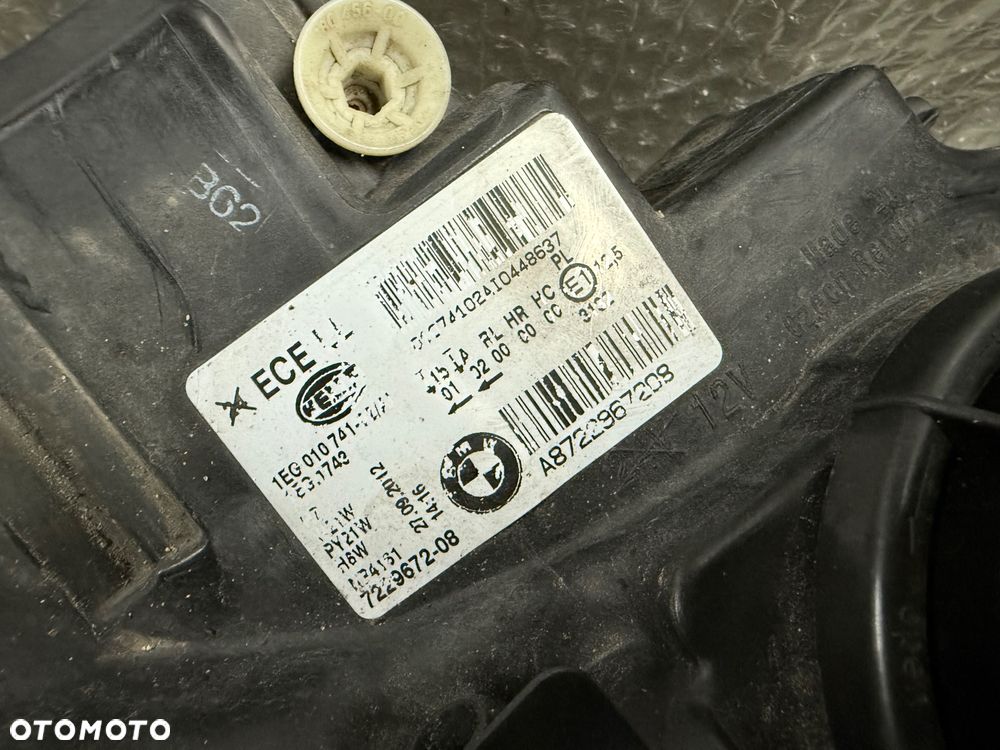 LAMPY LEWA PRAWA BMW 1 F20 ZWYKŁE H7 PRZED LIFTEM 7229671 7229672 - 10