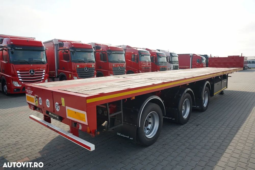 Faymonville REMORCA JOSĂ / SPZ-3AA / EXTENSIBILĂ / REMORCA AUTO / 29 M / AXE DE DIRECȚIE / - 16