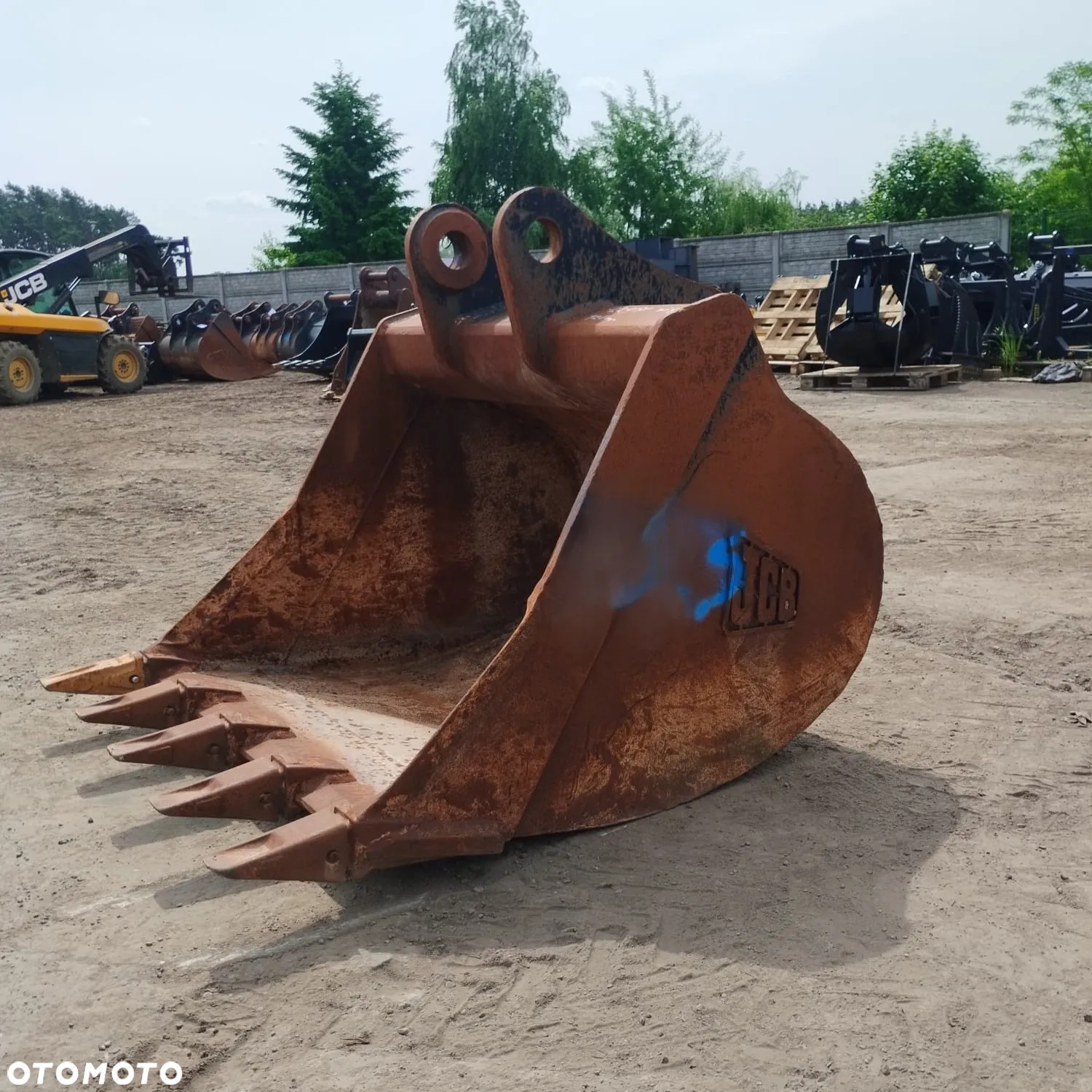 Łyżka używana 120cm ORG JCB JS130 nr.2247B - 4