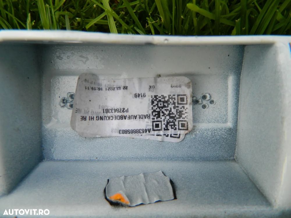 Bandou ornament aripa dreapta spate Mercedes W463 AMG cod A4638805803 - 2