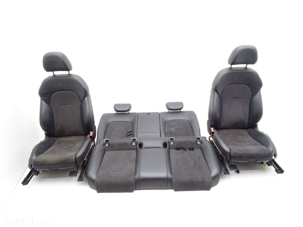 Fotele kanapa siedzenia komplet s-line półskóra 8t0880242d audi a5 8t coupe - 3