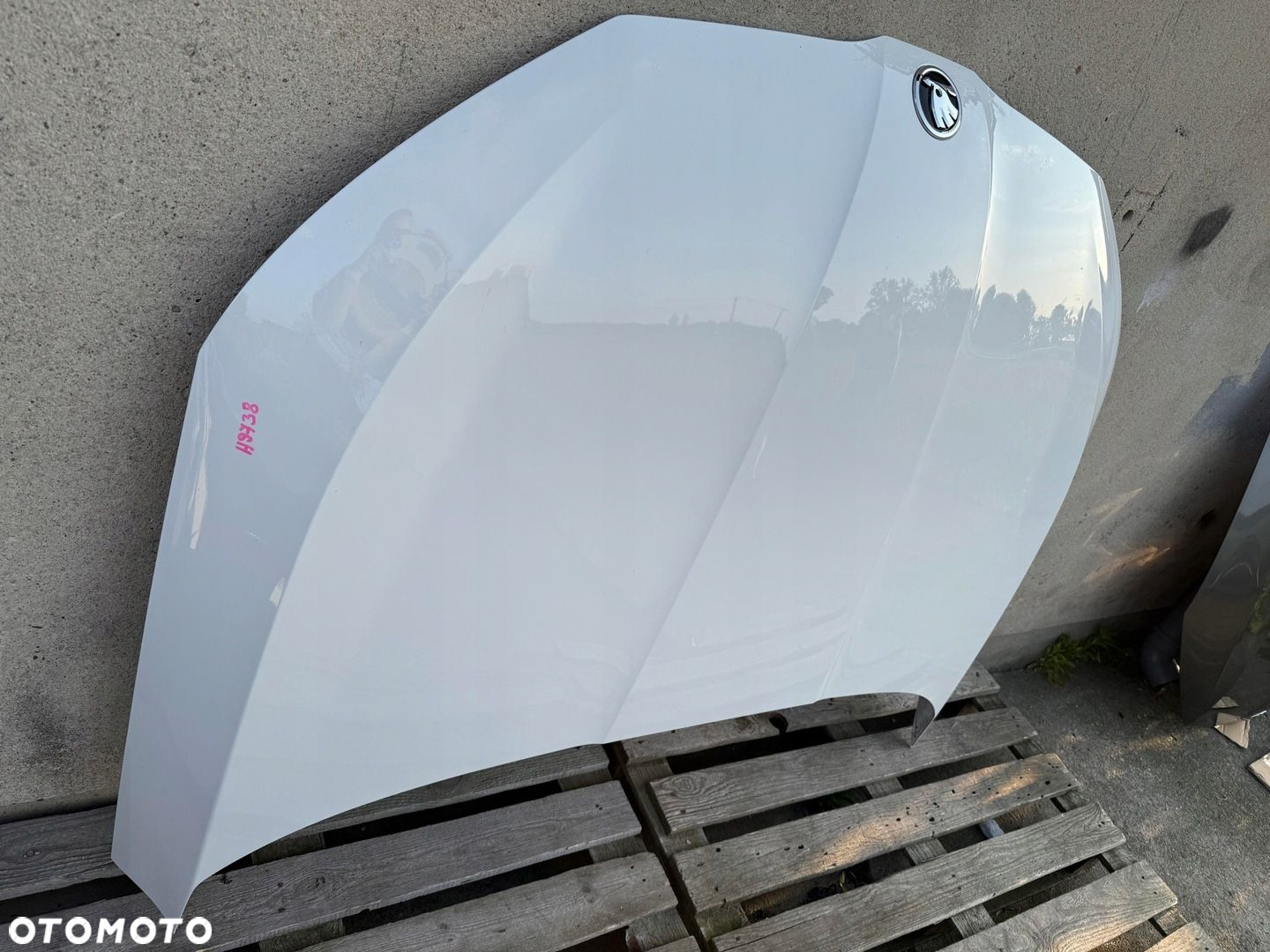 MASKA POKRYWA SILNIKA PRZOD SKODA SCALA 657 2019- BARDZO LADNA ORYGINALNA - 2