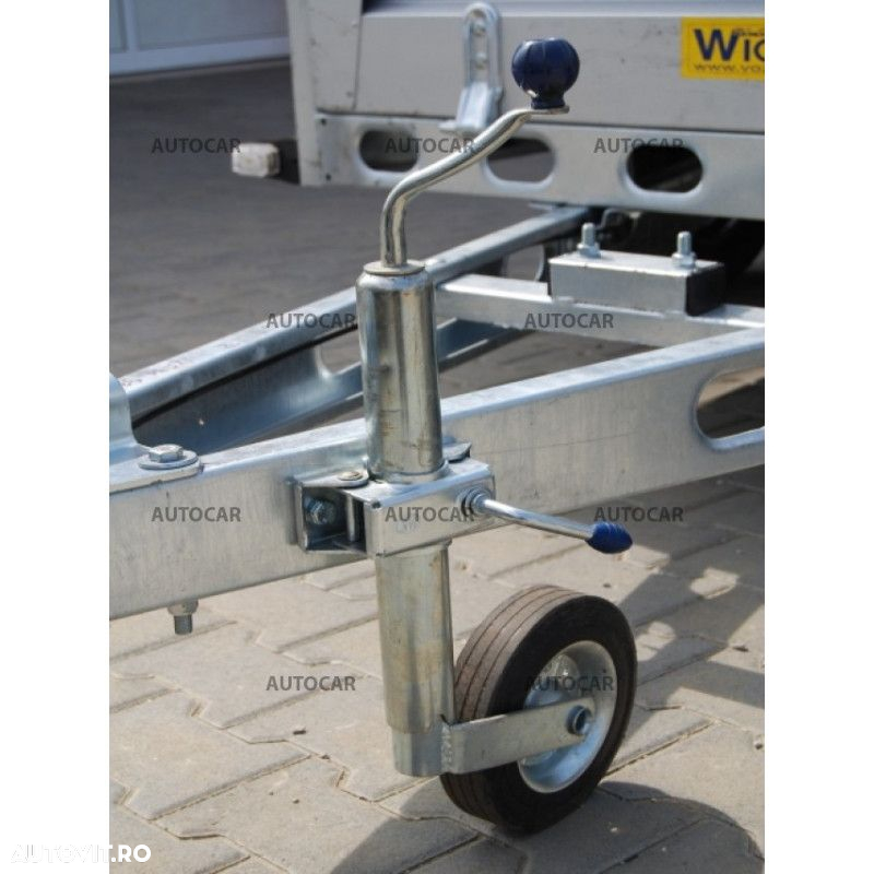 Wiola Remorca noua Autocar cu ax dublu fara sistem de franare, de 750 kg in acte , sasiu intarit 2540x1320 - 4