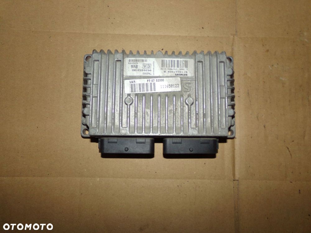 komputer sterownik 9639453180 citroen c5 1.8 b - 1