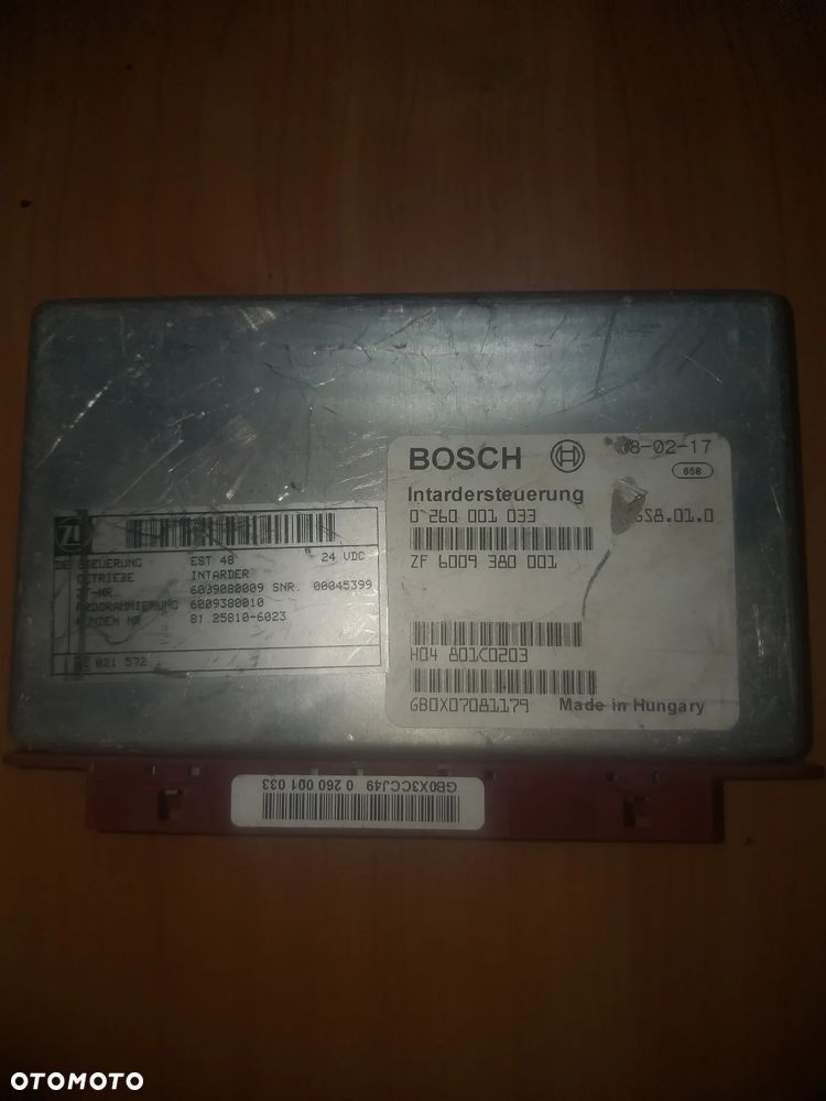 Sterownik retardera man tga 0260001033  ZF 6009 380 001 - 1