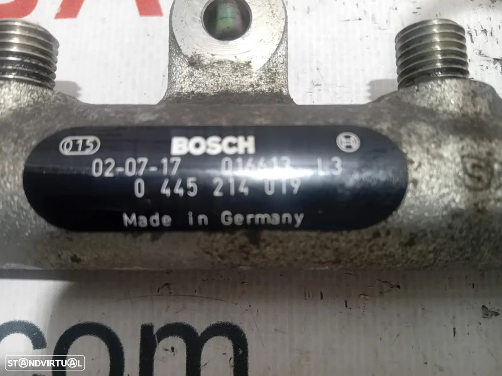 Régua Injetora Peugeot 307 Citroen Motor 2.0 HDI 90 CV 0445214019 Original - 5