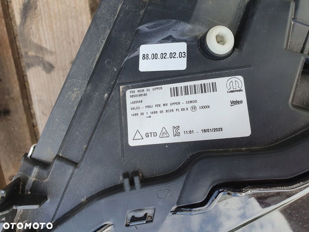 PEUGEOT 208 II LIFT ZDERZAK MASKA 2X BŁOTNIK 2X LAMPA EWP - 7