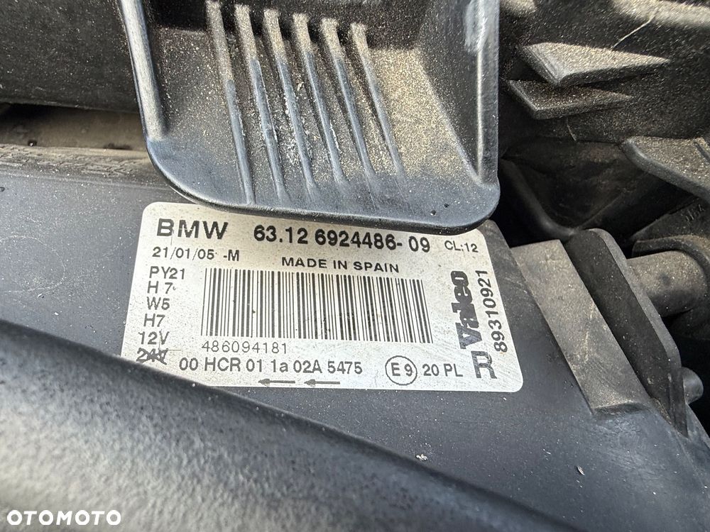BMW 1 E87 LAMPA PRZEDNIA PRAWA VALEO EU 89310921 -WYSYŁKA- - 2