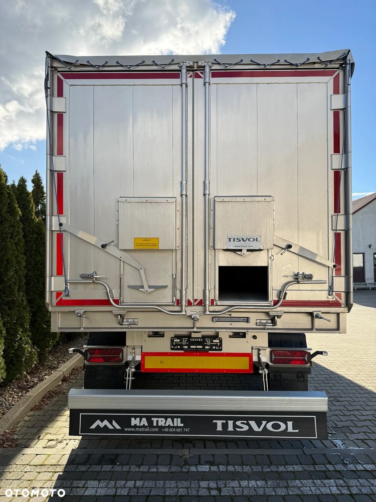 Tisvol V47,3m3 zbożówka klapodrzwi FABRYCZNIE NOWA waga 5520 kg - 10